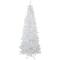 7.5ft. Pre-Lit White Georgian Pine Pencil Artificial Christmas Tree, Warm White LED Lights